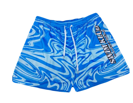 Wave Mesh Shorts [Blue]