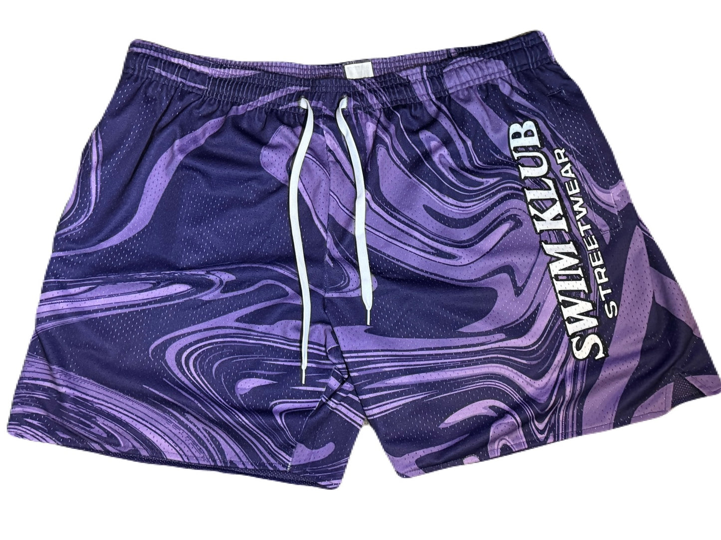 Wave Mesh Shorts [Purple]