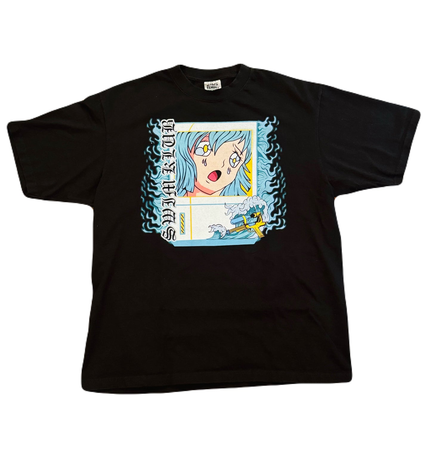 Aqua 5 polaroid t-shirt