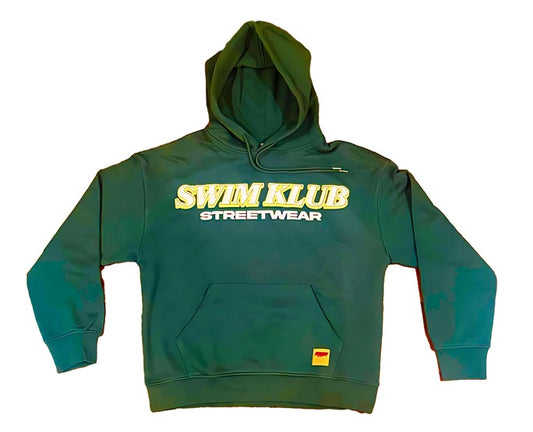 Puff Print Hoodie [Green,White,Yellow/Cream]