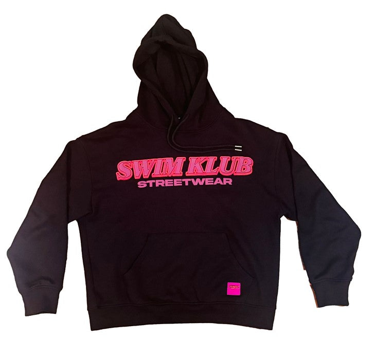 Puff Print Hoodie [Black,Red,Purple]