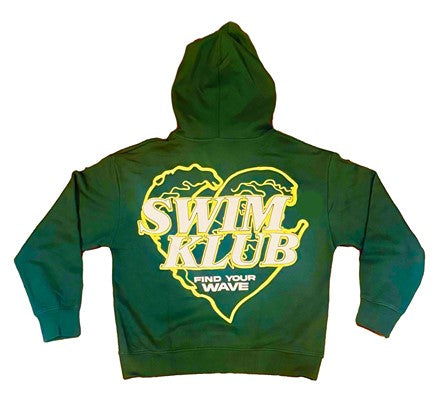 Puff Print Hoodie [Green,White,Yellow/Cream]